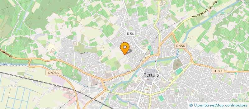 localisation de l'entreprise MADAME PIERETTE CHAMARANDE à BEAUMONT-DE-PERTUIS