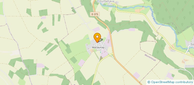 localisation de l'entreprise MADAME PIERETTE DUBOIS  MONTMIRAIL