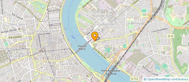 localisation de l'entreprise MADAME PIERINA CERVINI  BORDEAUX