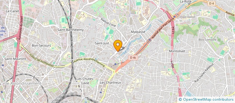 localisation de l'entreprise MADAME PIERRE GASCON à MARSEILLE