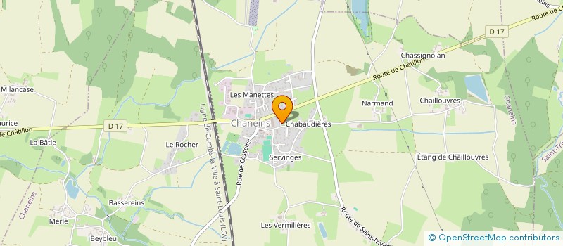 localisation de l'entreprise MADAME PIERRE SERNA à CHANEINS
