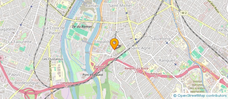 localisation de l'entreprise MADAME PIERRETTE ABATI à TOULOUSE