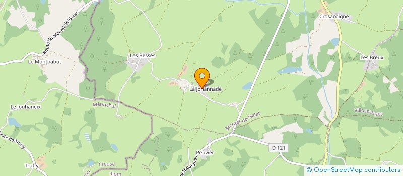 localisation de l'entreprise MADAME PIERRETTE ALLEGRE  MONTEL-DE-GELAT