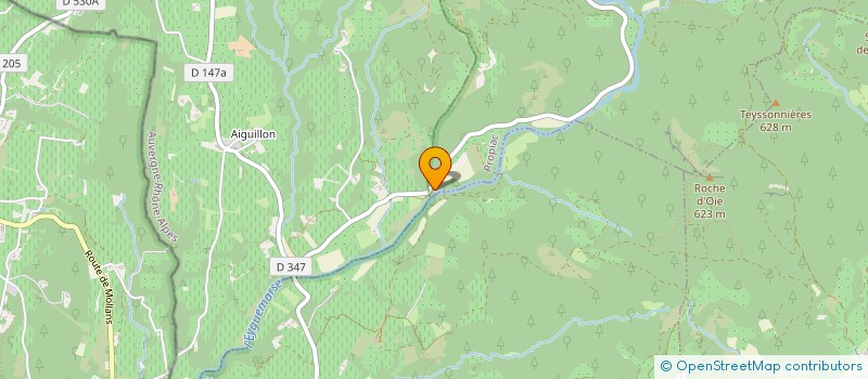 localisation de l'entreprise MADAME PIERRETTE ARTILLAN à PROPIAC