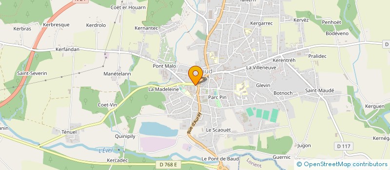 localisation de l'entreprise MADAME PIERRETTE AUDIC  BAUD