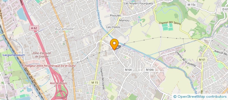localisation de l'entreprise MADAME PIERRETTE AUSSAL à LAUNAGUET