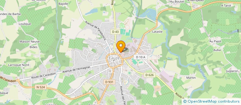 localisation de l'entreprise MADAME PIERRETTE AUSSEL à EAUZE