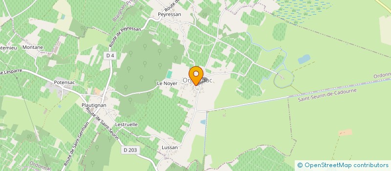 localisation de l'entreprise MADAME PIERRETTE AYERT  ORDONNAC