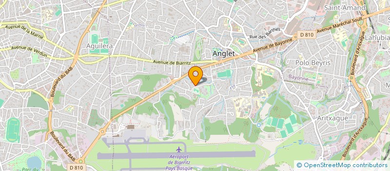 localisation de l'entreprise MADAME PIERRETTE BASSIBEY-BEGOT à ANGLET