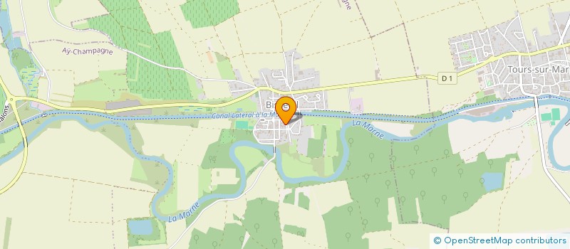 localisation de l'entreprise MADAME PIERRETTE BAUDRY  BOUZY