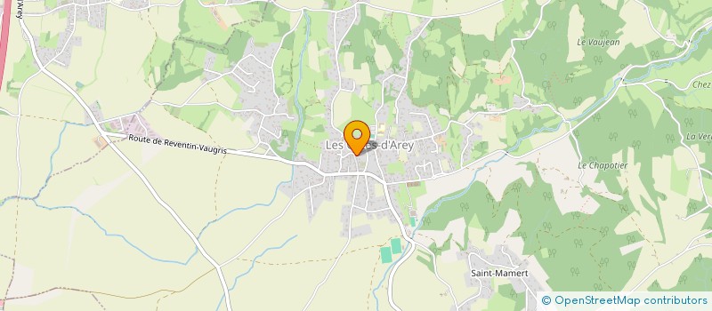 localisation de l'entreprise MADAME PIERRETTE BEGOT à LES COTES D'AREY