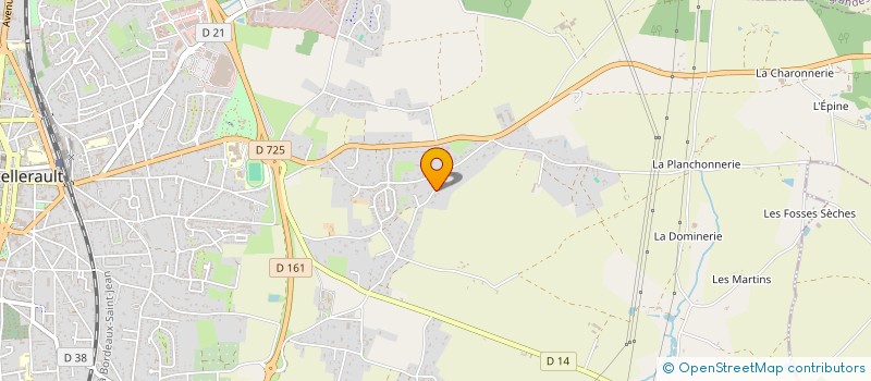 localisation de l'entreprise MADAME PIERRETTE BERTAUD à CHATELLERAULT