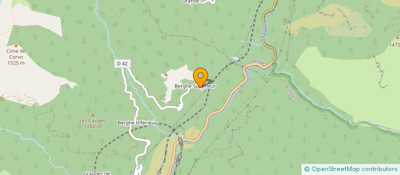 localisation de l'entreprise MADAME PIERRETTE BESSI  BREIL-SUR-ROYA