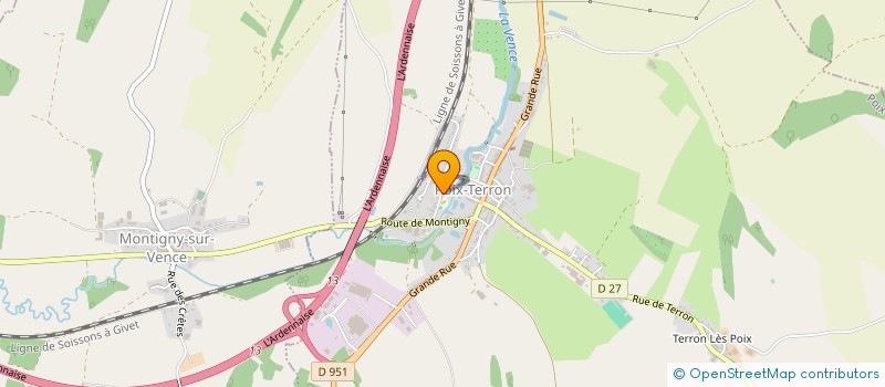 localisation de l'entreprise MADAME PIERRETTE BLAVIER  CHAGNY