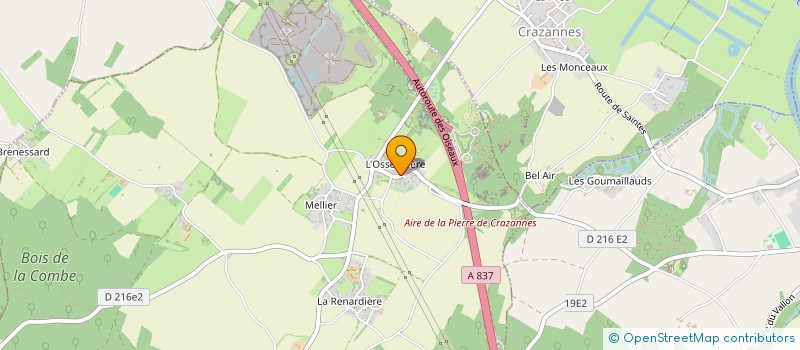 localisation de l'entreprise MADAME PIERRETTE BOUFFARD  PLASSAY