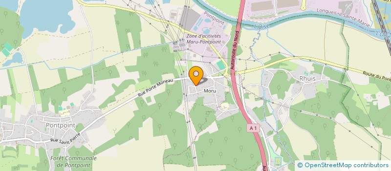 localisation de l'entreprise MADAME PIERRETTE BOUTTEVILLE  PONTPOINT