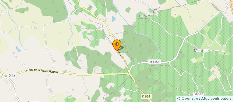 localisation de l'entreprise MADAME PIERRETTE CICCAZZO  CASTELNAU-DE-MONTMIRAL