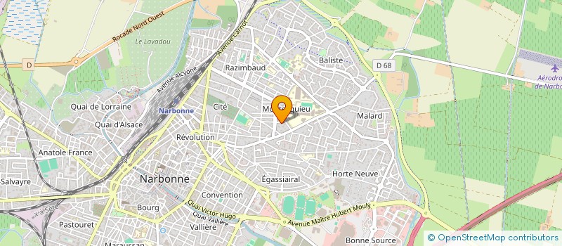 localisation de l'entreprise MADAME PIERRETTE CORSO à NARBONNE