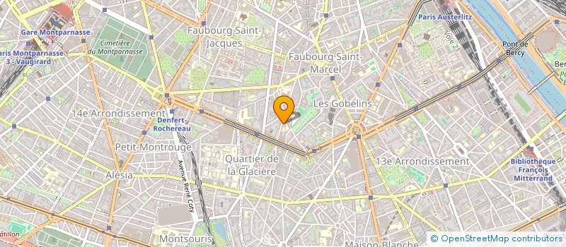 localisation de l'entreprise MADAME PIERRETTE CROUZET  PARIS