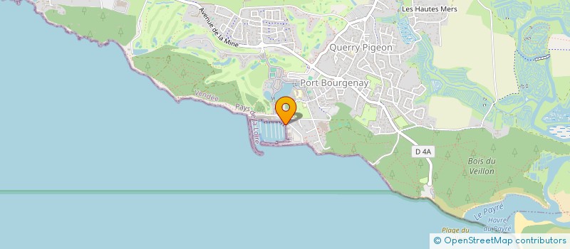 localisation de l'entreprise MADAME PIERRETTE DUJAT  TALMONT-SAINT-HILAIRE