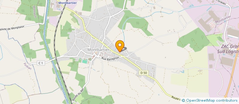 localisation de l'entreprise MADAME PIERRETTE DUPONT  FINHAN