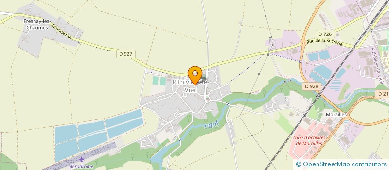 localisation de l'entreprise MADAME PIERRETTE FOUCAULT à PITHIVIERS-LE-VIEIL