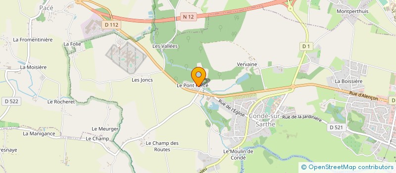 localisation de l'entreprise MADAME PIERRETTE GALOT à CONDE-SUR-SARTHE