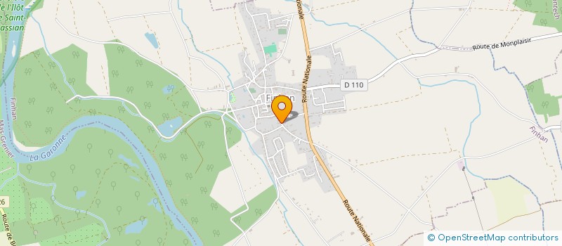 localisation de l'entreprise MADAME PIERRETTE GIBOIRE  FINHAN