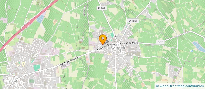 localisation de l'entreprise MADAME PIERRETTE GINER  POMEROLS