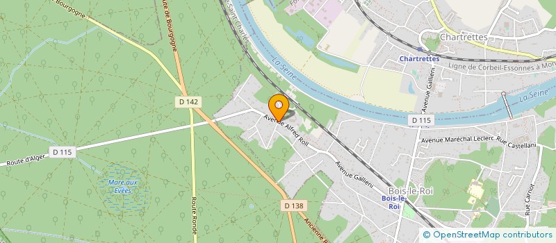 localisation de l'entreprise MADAME PIERRETTE GUEROT à BOIS-LE-ROI
