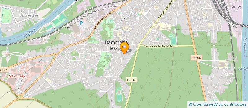 localisation de l'entreprise MADAME PIERRETTE GUILLOT à DAMMARIE-LES-LYS