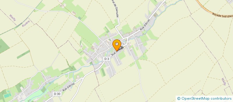 localisation de l'entreprise MADAME PIERRETTE HEMERY  WAILLY