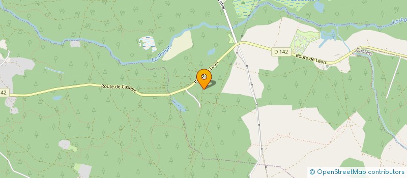 localisation de l'entreprise MADAME PIERRETTE LABEQUE  SAINT-MICHEL-ESCALUS