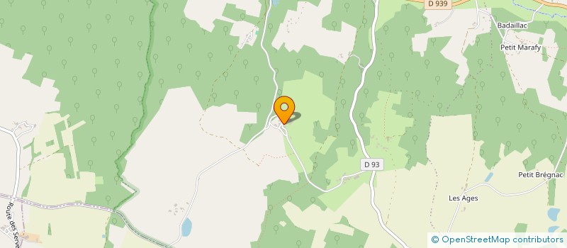 localisation de l'entreprise MADAME PIERRETTE LACOUR  MAREUIL EN PERIGORD