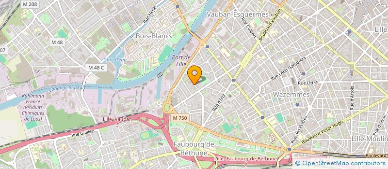 localisation de l'entreprise MADAME PIERRETTE LANDIER à LILLE