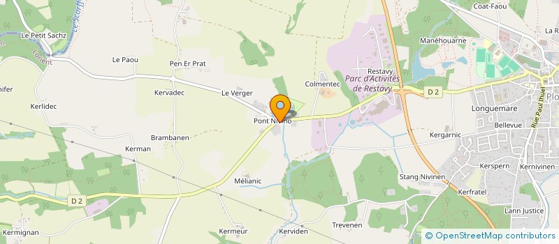 localisation de l'entreprise MADAME PIERRETTE LE ROUX  PLOUAY