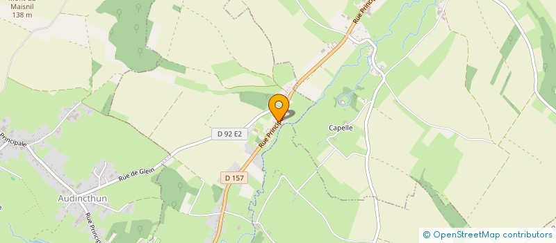 localisation de l'entreprise MADAME PIERRETTE LEMAITRE  DENNEBRUCQ