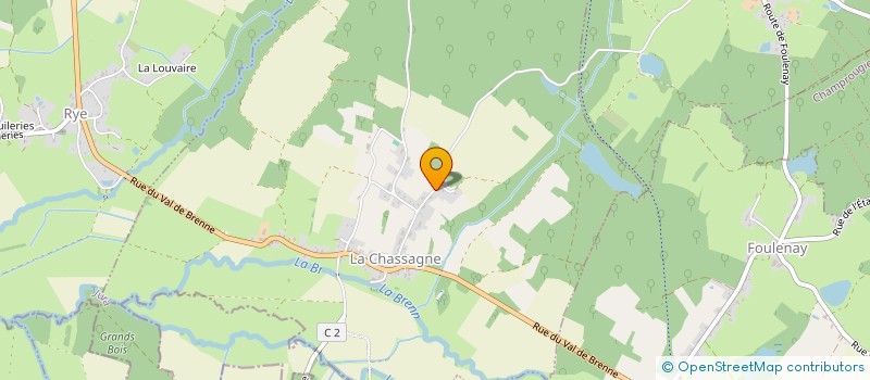 localisation de l'entreprise MADAME PIERRETTE MBONGO OYUMBA  LA CHASSAGNE