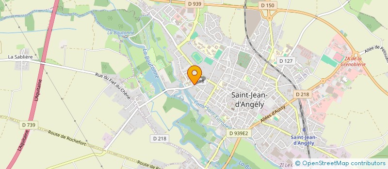 localisation de l'entreprise MADAME PIERRETTE MENARD à SAINT-JEAN-D'ANGELY