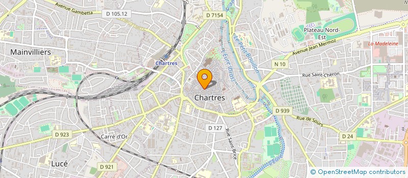 localisation de l'entreprise MADAME PIERRETTE MIGNAULT à CHARTRES