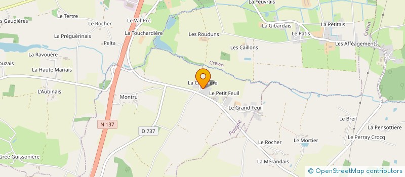 localisation de l'entreprise MADAME PIERRETTE NOEL  LALLEU