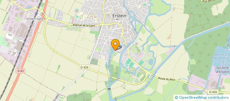 localisation de l'entreprise MADAME PIERRETTE NUSS  ERSTEIN