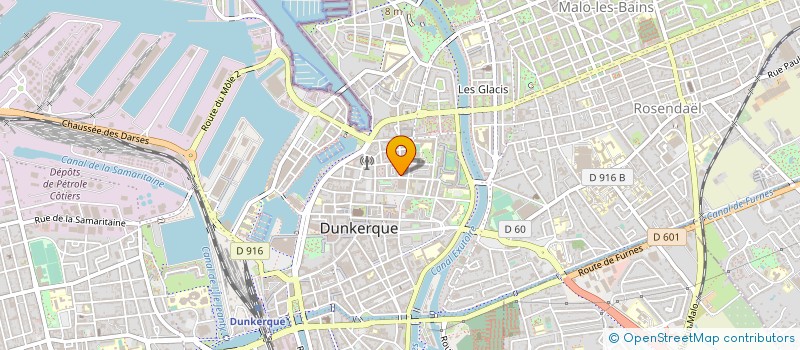 localisation de l'entreprise MADAME PIERRETTE PANNEQUIN à DUNKERQUE