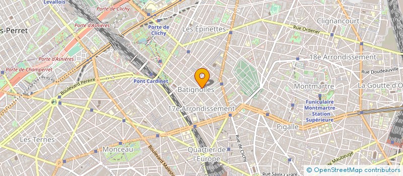 localisation de l'entreprise MADAME PIERRETTE PELAGE  PARIS