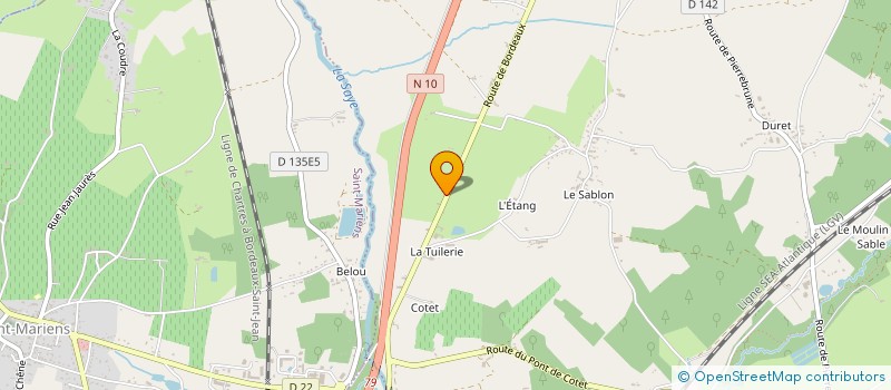 localisation de l'entreprise MADAME PIERRETTE PIOUSSEAU à CAVIGNAC