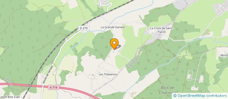 localisation de l'entreprise MADAME PIERRETTE POTTIER à SAINT-REMY-EN-ROLLAT