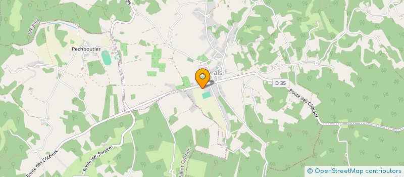 localisation de l'entreprise MADAME PIERRETTE POURQUERY à MEYRALS