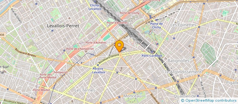 localisation de l'entreprise MADAME PIERRETTE PROTIN à PARIS