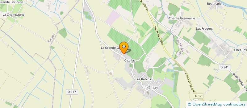 localisation de l'entreprise MADAME PIERRETTE REMBERT  LE CHAY