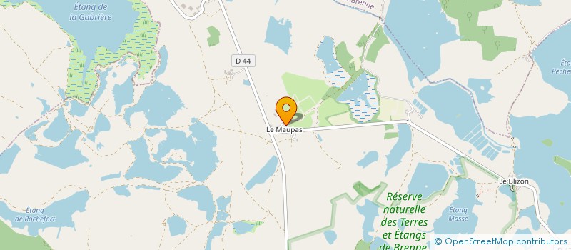 localisation de l'entreprise MADAME PIERRETTE ROQUE à ROSNAY
